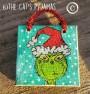 Square Grinch ornaments