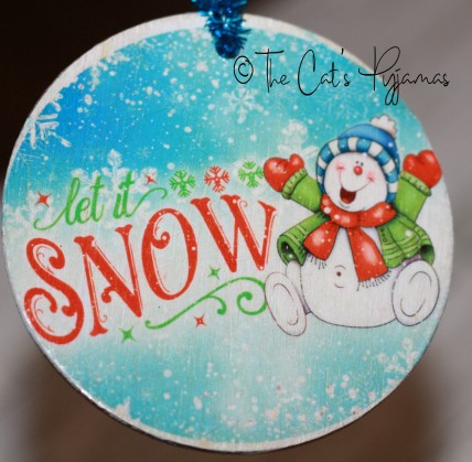 Christmas Snow Ornament