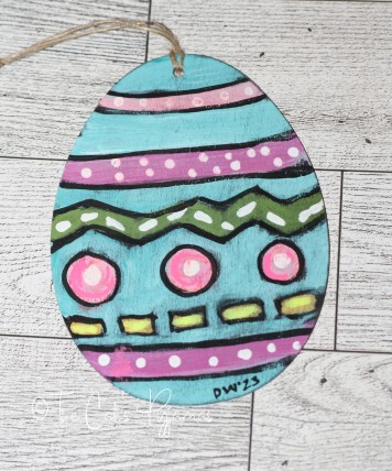 Easter Egg Ornament 