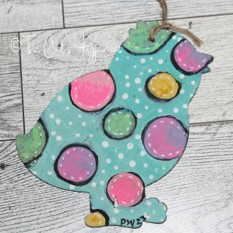 Easter Chick Ornament 