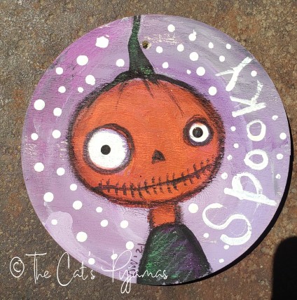 Spooky Pumpkinhead Ornament