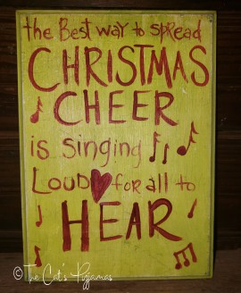 Christmas Cheer Sign