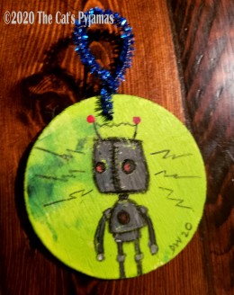 Ricky the Robot ornament