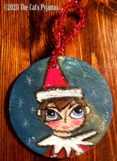 Naughty Elf ornament