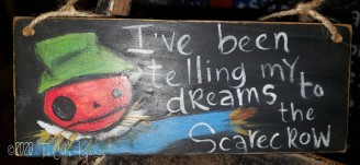 Scarecrow sign