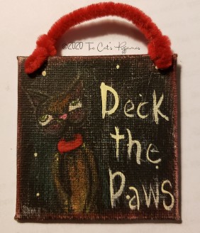 Deck the Paws ornament
