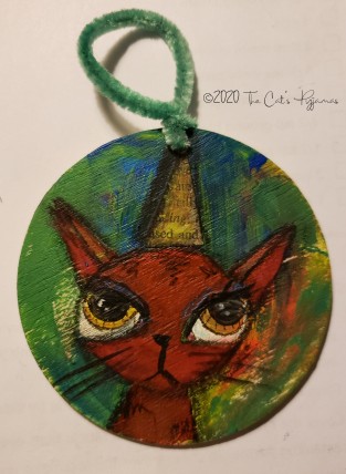 Party Kitty ornament