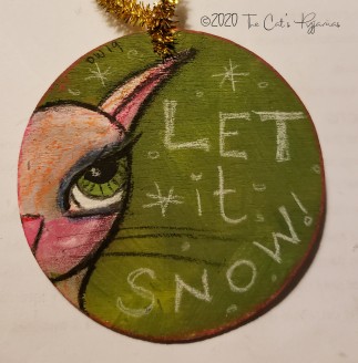 Snowy ornament