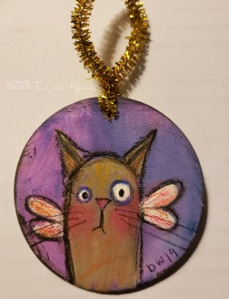 Cat Fairy ornament