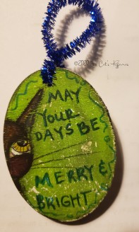 Merry & Bright ornament