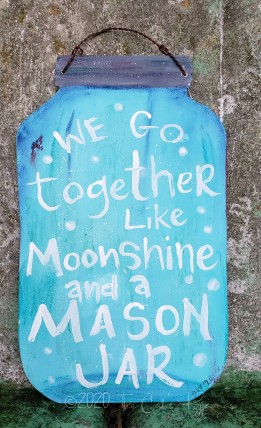 Moonshine sign
