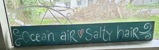 Ocean Air, Salty Hair sign