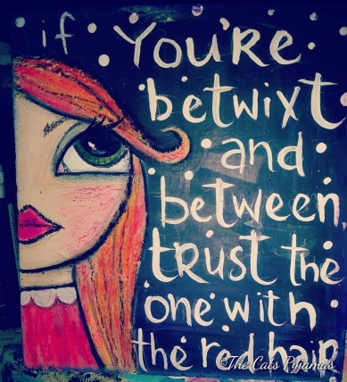 Trust the redhead