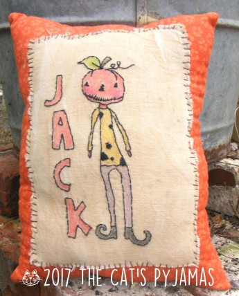 Jack Stitchery Pillow