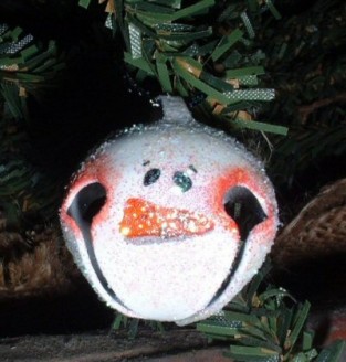 Snowman Bell Ornaments