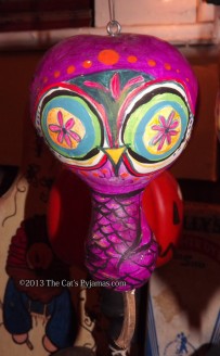 Painted Owl Gourd 5